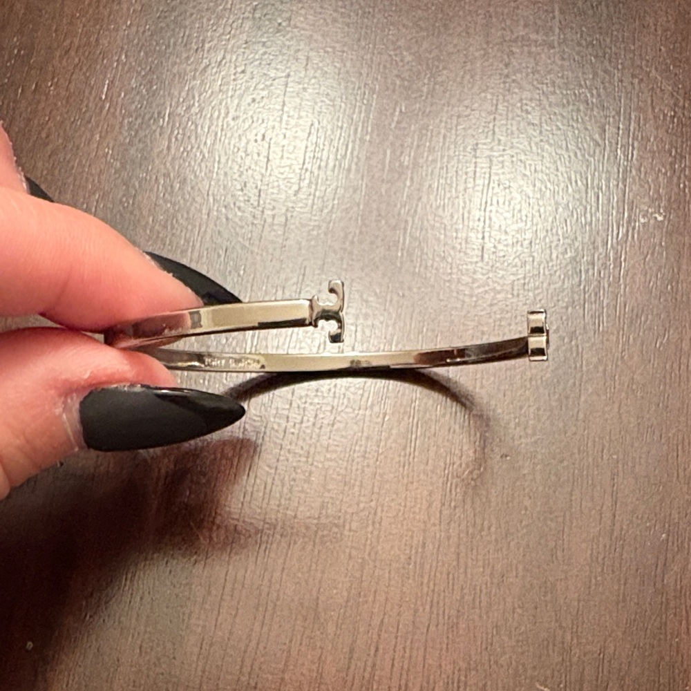 Tory Burch Delicate Silver Cuff Bracelet